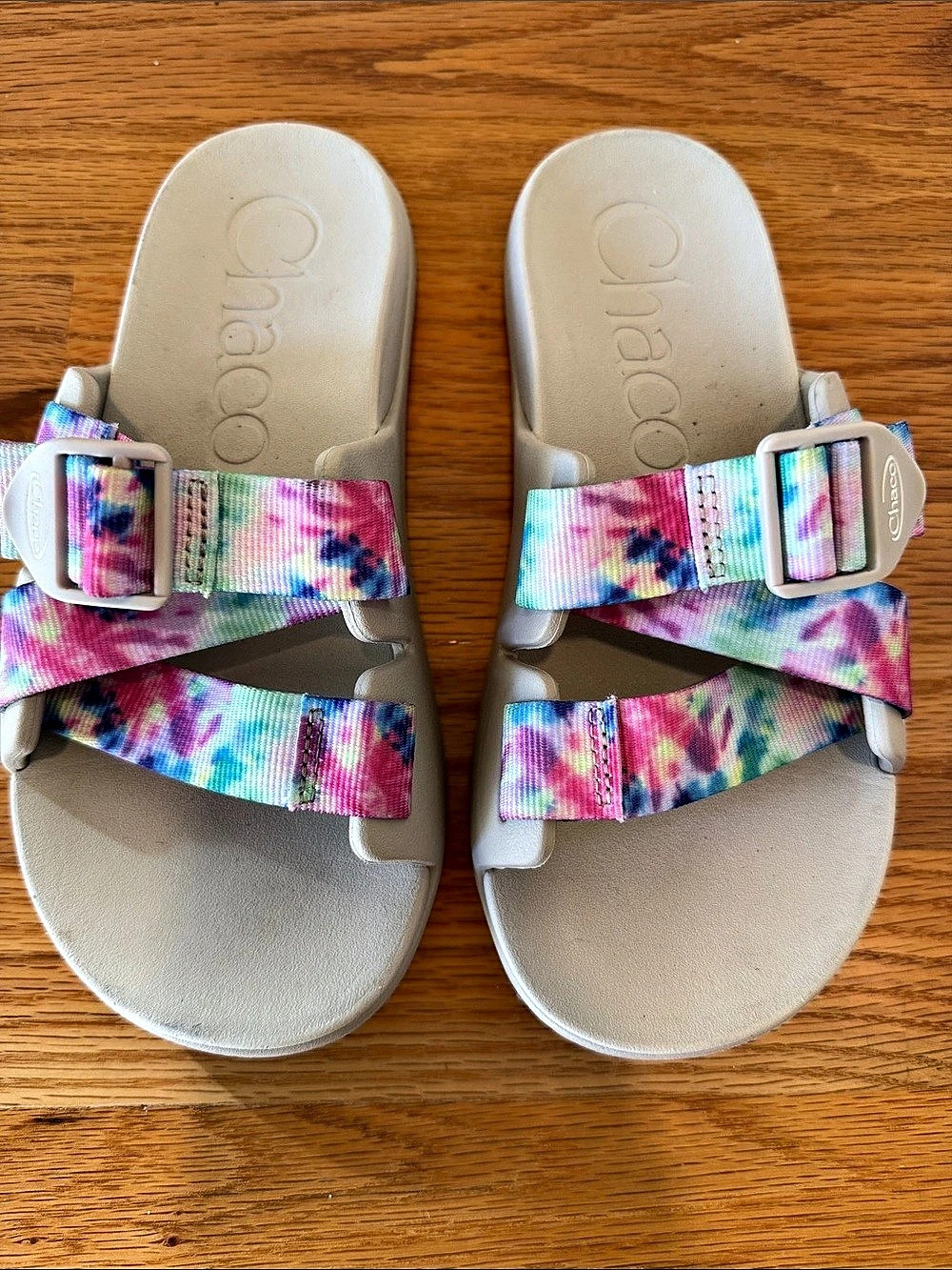 Chaco Chillos Slide Light Tie Dye Sandals
